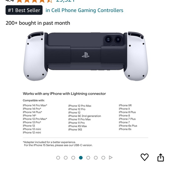 Play Station Backbone Mobile Gaming Controller - Picture 6 of 6